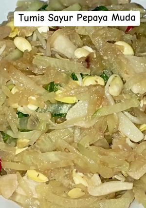 Foto resep Tumis Sayur Pepaya Muda