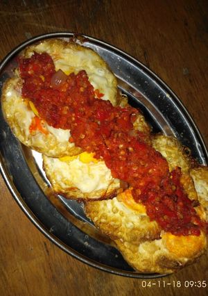 Foto resep Telur ceplok sabalado