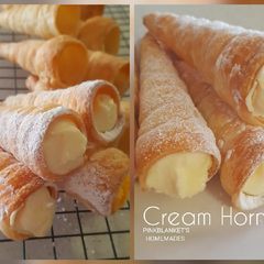 Creamy Cream Horns A picture of Creamy Cream Horns.