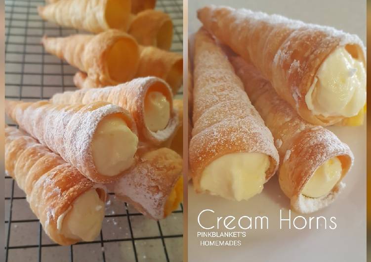 Creamy Cream Horns