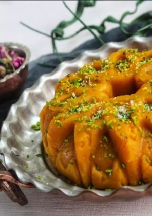 عکسی از دستور حلوا هویج