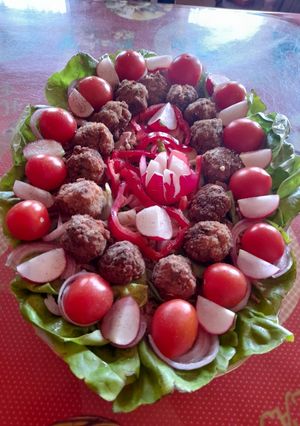 O poză a rețetei Salată mozaic.