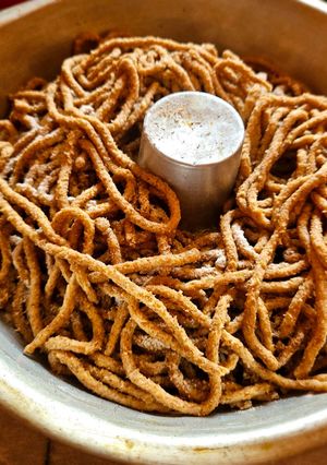 Una foto de Pasta integral casera