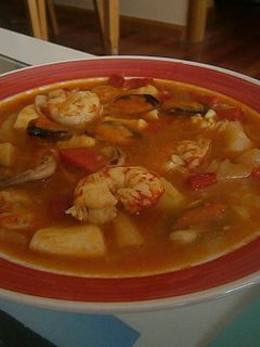 Una foto de Patatas a la marinera