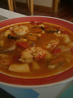 Una foto de Patatas a la marinera