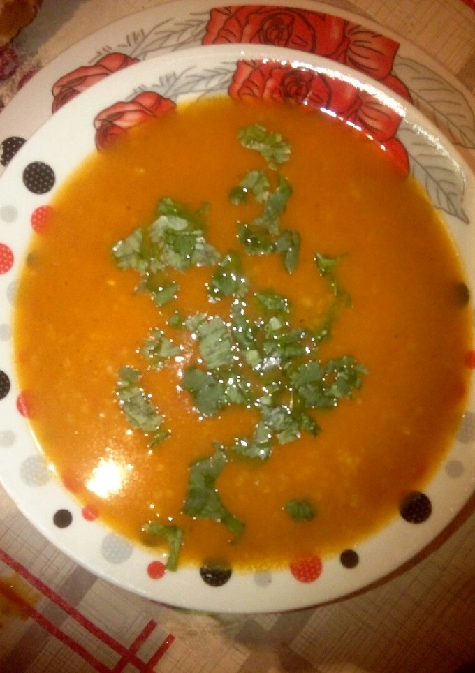 صورة لوصفة شربة فريك