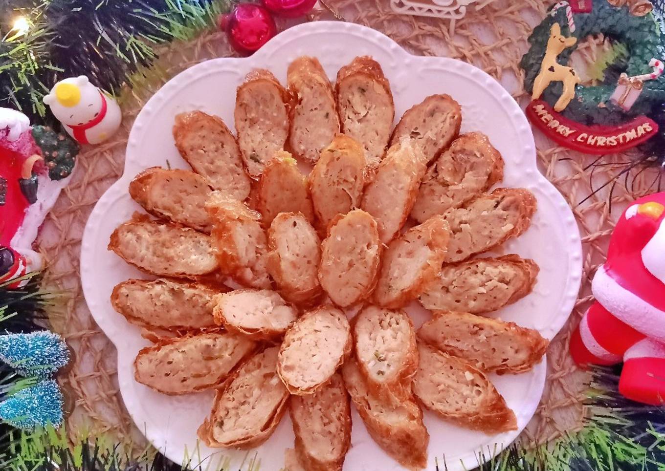Ngohiong Ayam Udang