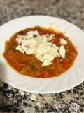 Pisto con huevo (Thermomix)