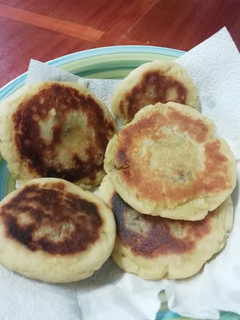 Una foto de Tortilla de papa chilota