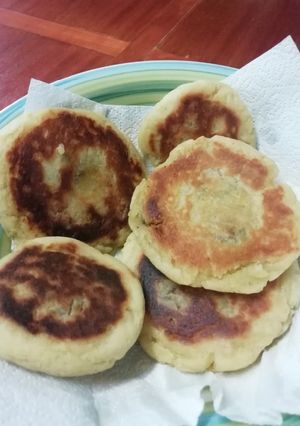 Una foto de Tortilla de papa chilota