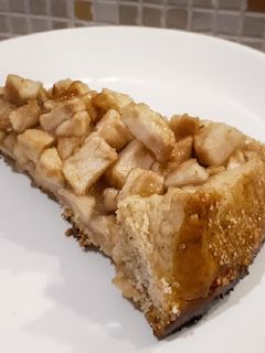 Rusztikus almás lepény recept fotója