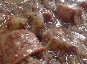 Una foto de Riñones salteados al vino blanco