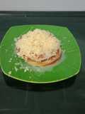 Fluffy cheese pancake
