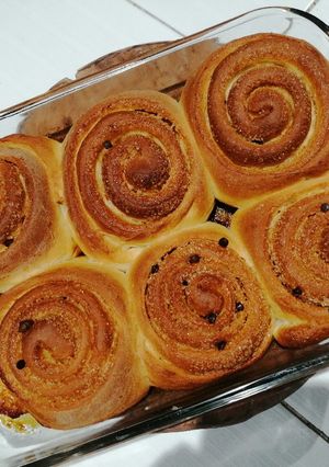 Una foto de 🥯 Roles de canela gorditos 🥯