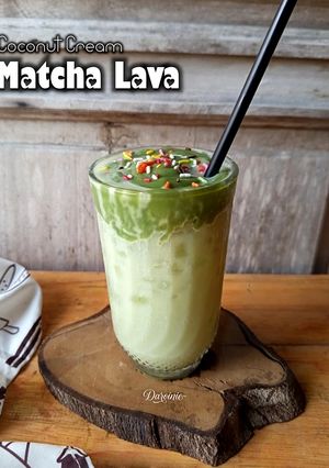 Foto resep Coconut Cream Matcha Lava