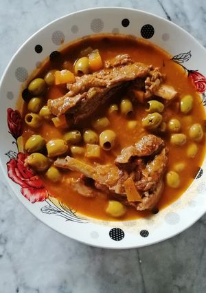 صورة لوصفة طاجين الزيتون