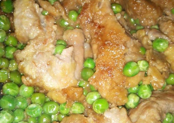 Simple Way to Make Homemade Beef and Peas