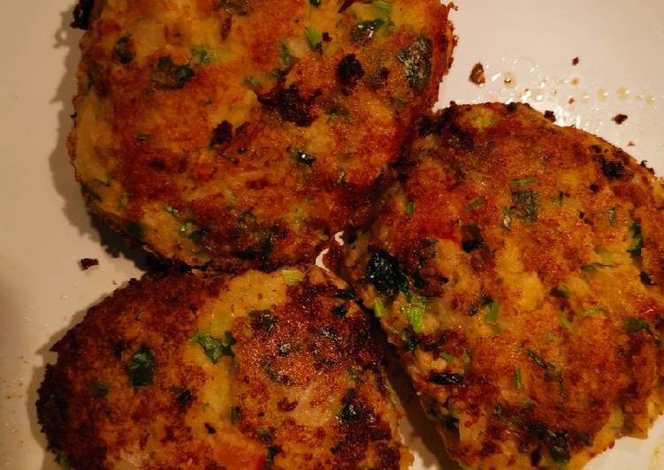 Easiest Way to Prepare Super Quick Homemade Chickpea patty