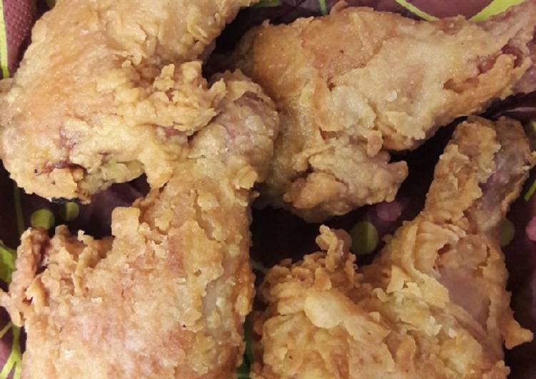 Bagaimana Membuat Crispy Fried Chicken #seninsemangat #cookpadcommunity yang Lezat