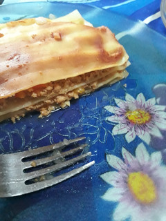 Una foto de Lasaña / lasagna vegana