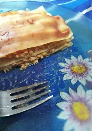 Una foto de Lasaña / lasagna vegana