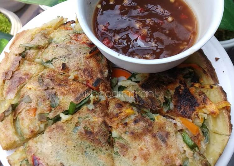 Bagaimana Menyiapkan Pancake Sayur Ala Korea (Pajeon) Anti Gagal