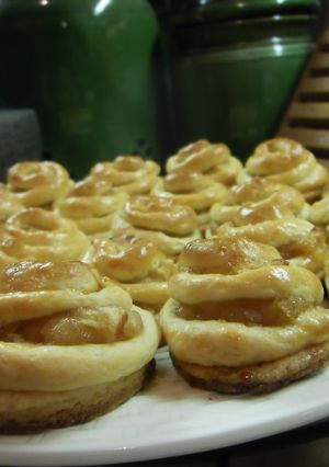 Almás csiga recept fotója
