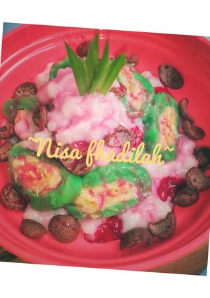 Foto resep Es Pisang ijo homemade 🍌🍌🍌🍌🍌🍧🍧🍧🍧🍧