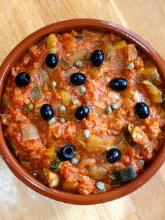 Una foto de Caponata y pisto