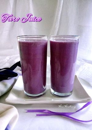 Foto resep Taro Juice 🍹