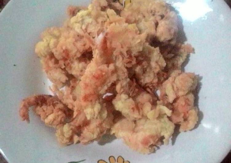 Bagaimana Membuat udang goreng tepung Anti Gagal
