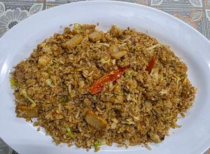 Gambar Nasi Goreng Tuna Chili Oil