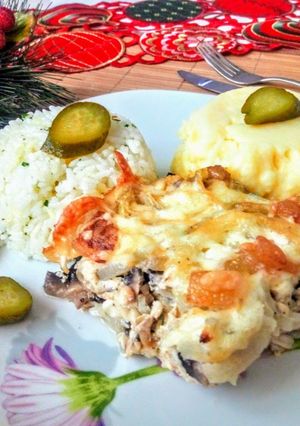 Csirkemell gazdagon recept fotója