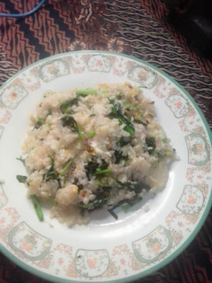 Foto resep Spinach Fried Rice