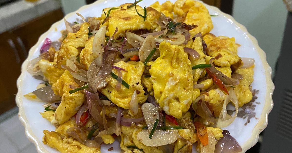 Telur Orek Sambal Matah