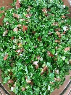 صورة لوصفة التبولة السوريه