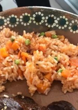 Una foto de Arroz Rojo
