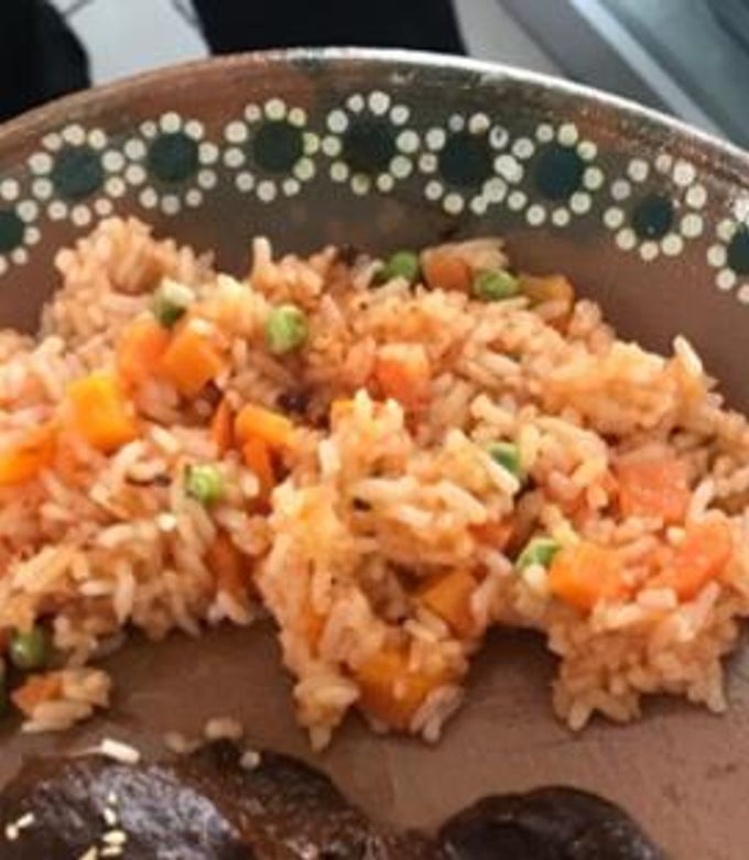 Una foto de Arroz Rojo