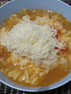 Foto resep Makaroni bolognese soup