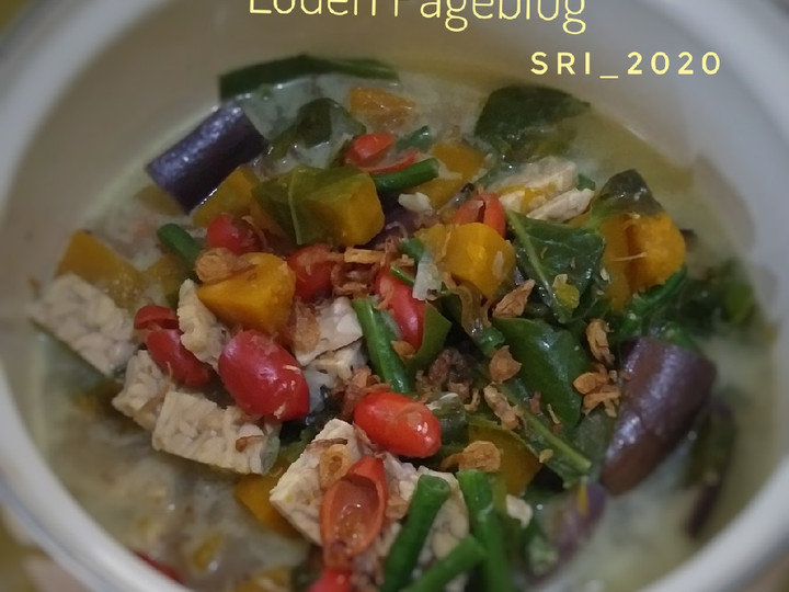 Resep Lodeh Pageblug, Sempurna