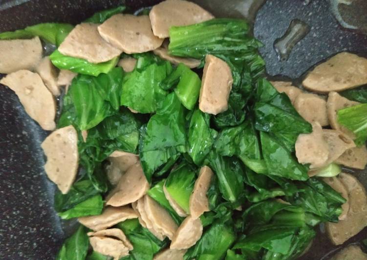 Langkah mengolah Tumis Pak Coy Anti Gagal