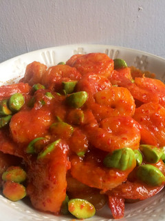 Foto resep Udang Balado Pete