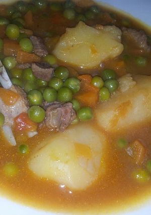 A picture of Red meat stews #weekly challange.