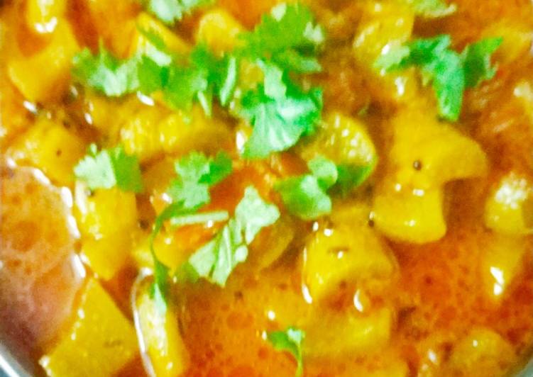 Recipe of Super Quick Homemade Cucumber tomato sabji