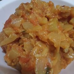 A picture of Bottle gourd (louki).