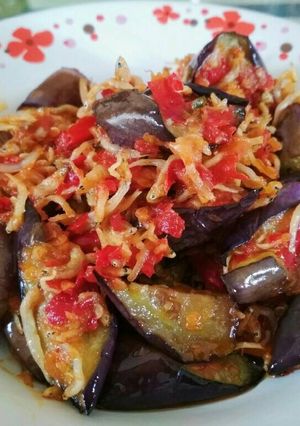 Foto resep Terong bilis/teri cabe