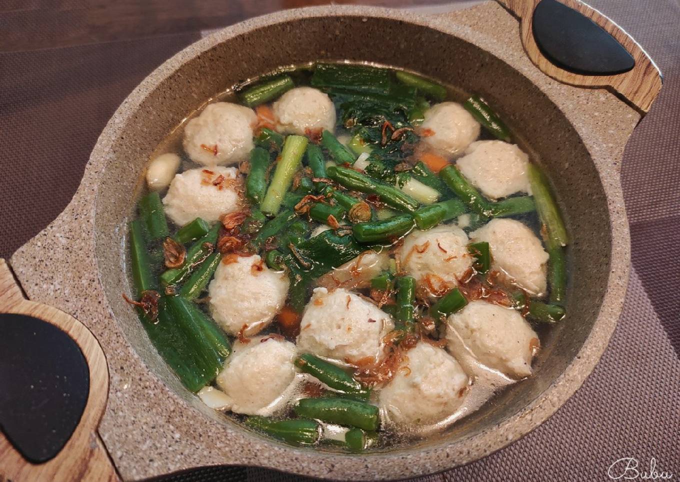 Sop bola-bola ayam