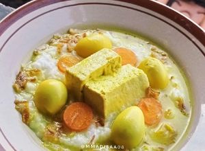 Foto resep Bubur Terik Tahu Telur Puyuh