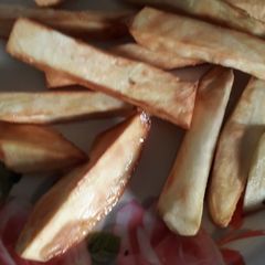 A picture of Just sweet potatoes.