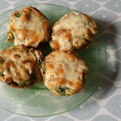Parsley-Loaded Cheesy Jacket Potatoes A picture of Parsley-Loaded Cheesy Jacket Potatoes.